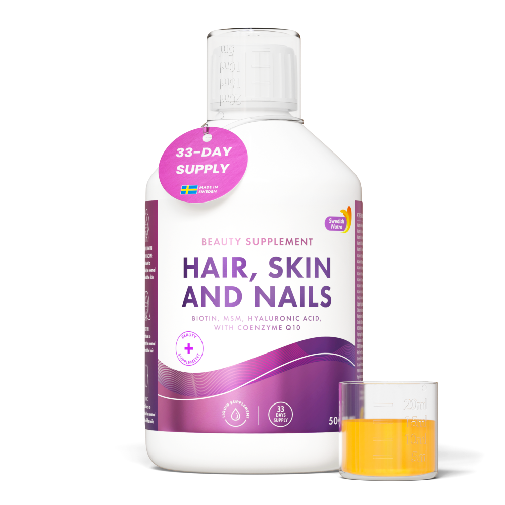 Swedish Nutra Hair Skin and Nails 500ml
