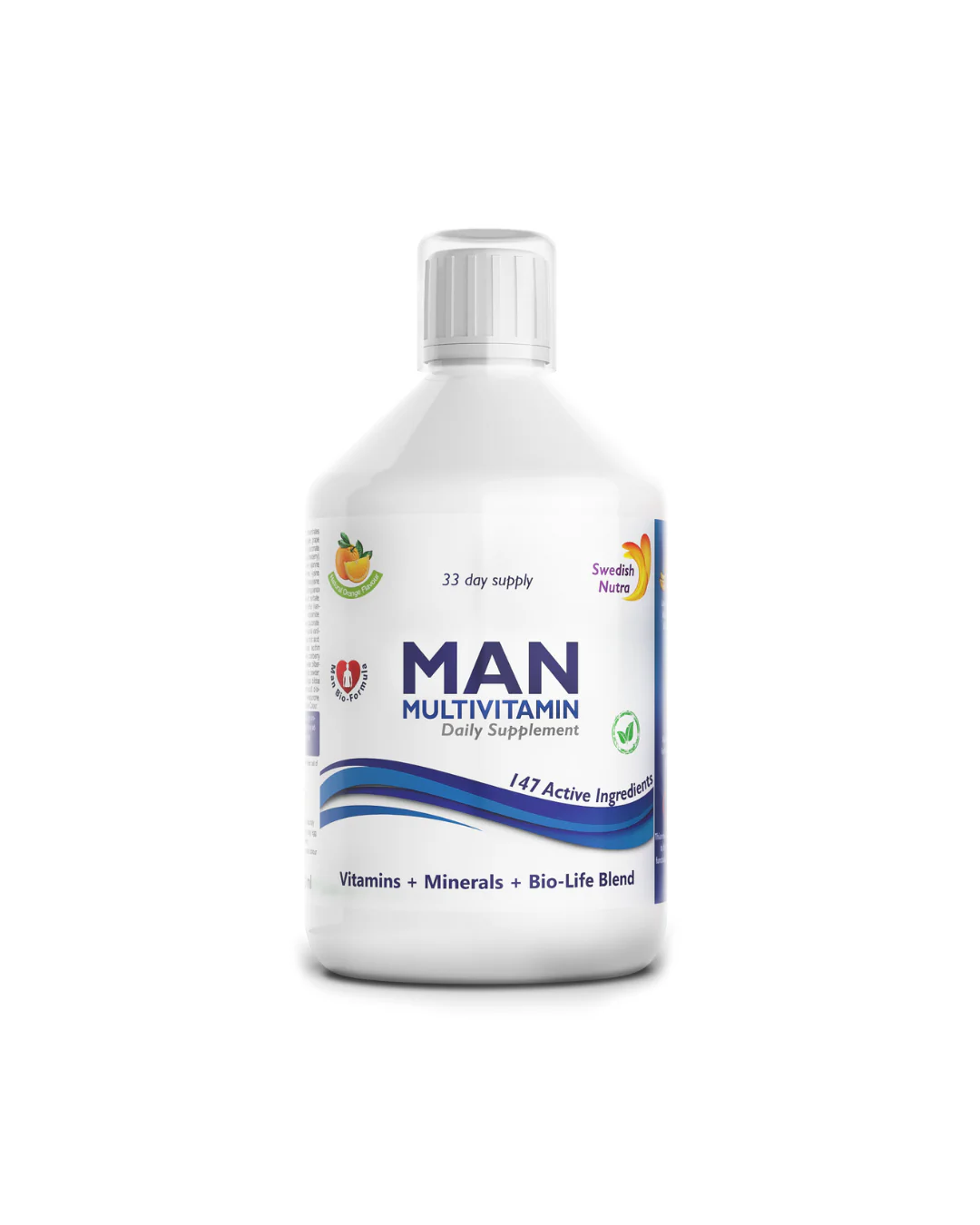 Swedish Nutra Man Liquid Multivitamin 500ml