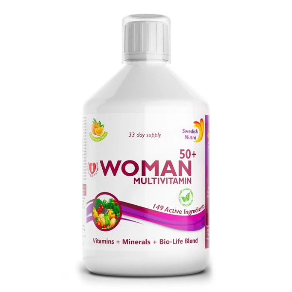 Swedish Nutra Woman 50+ Multivitamin 500ml