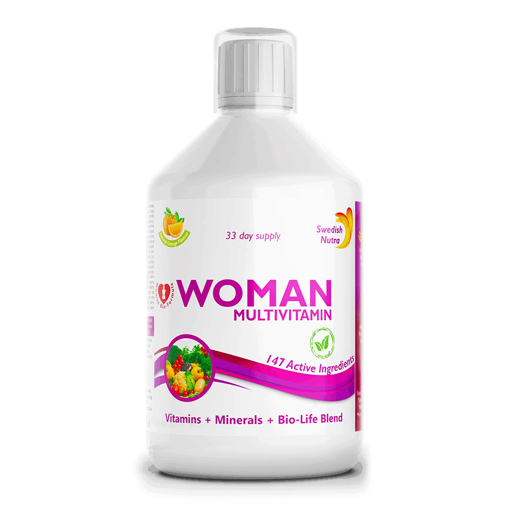 Swedish Nutra Woman Liquid Multivitamin 500ml